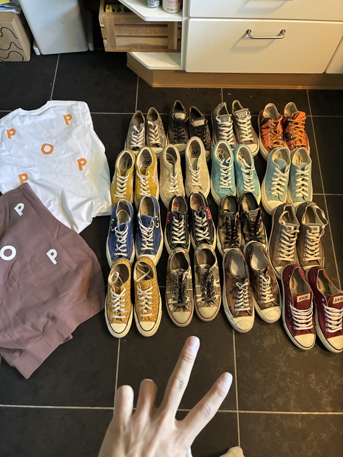 Converse, Golf le Fleur og Pop Trading-tøj fra et medlem